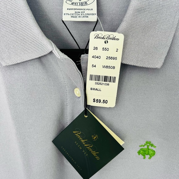 NWT - Brooks Brothers Women’s Lavender Polo - Small - Picture 3 of 3
